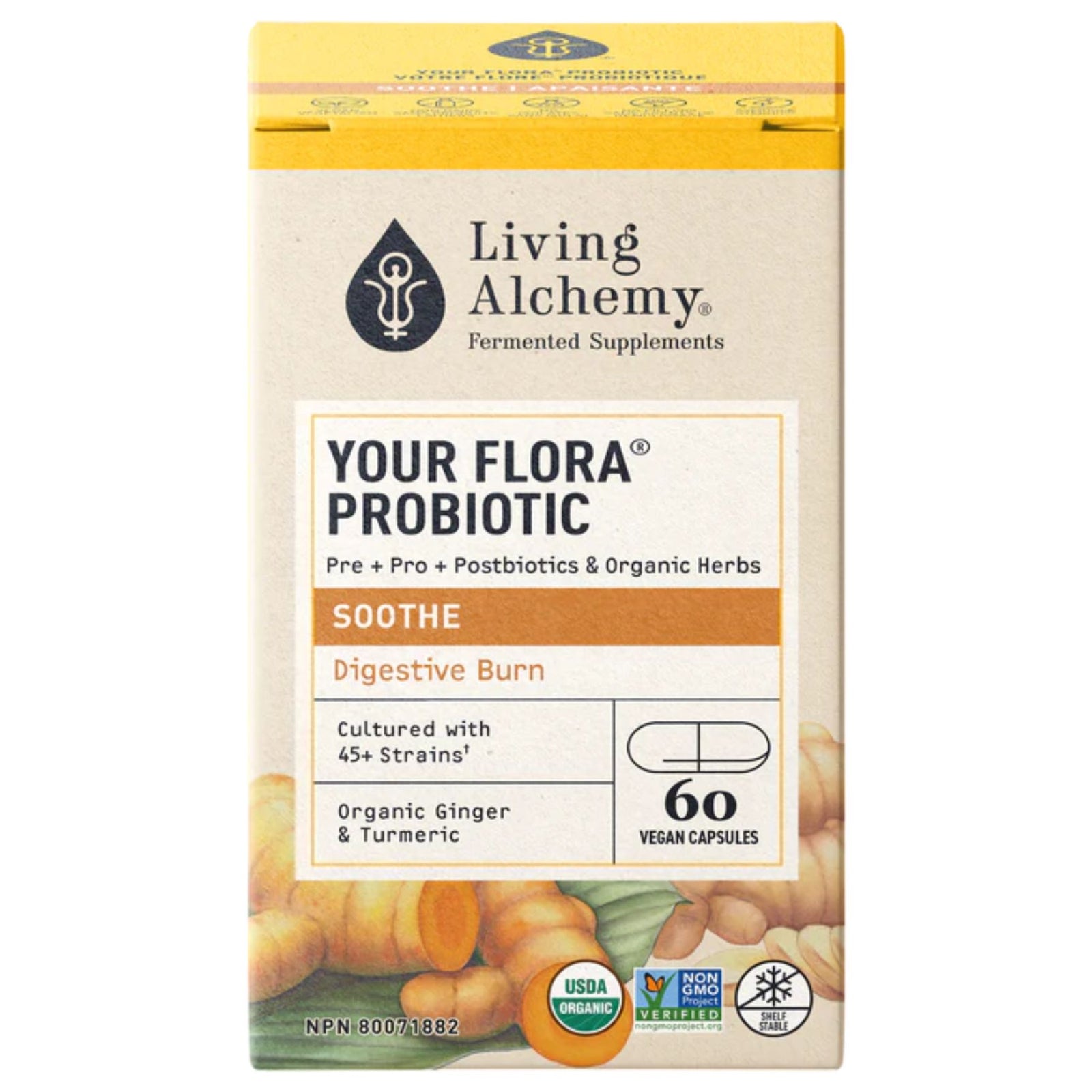 Living Alchemy Your Flora Probiotic Soothe 60s