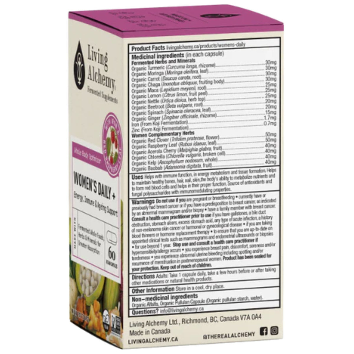 Living Alchemy Women's Daily+ 60s