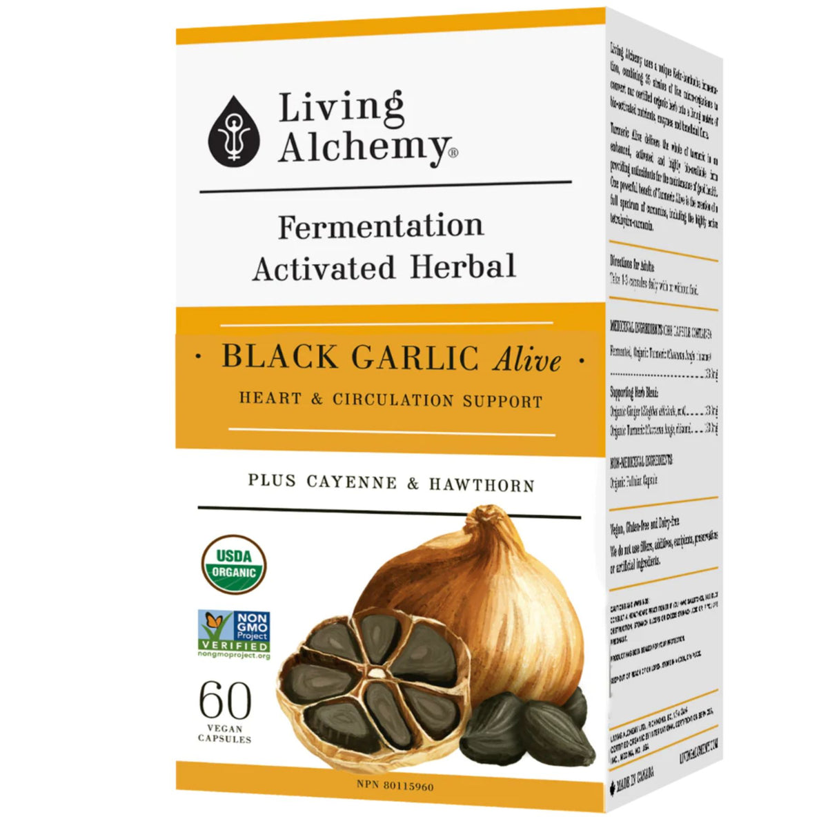 Living Alchemy Black Garlic Alive 60s