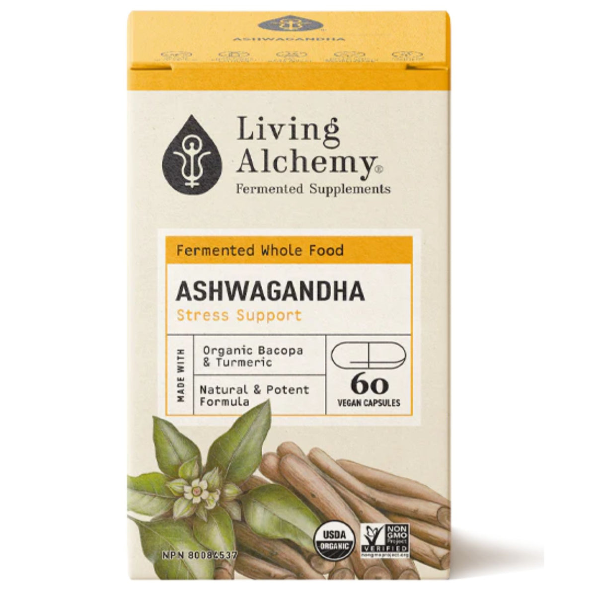 Living Alchemy Ashwagandha Alive 60s