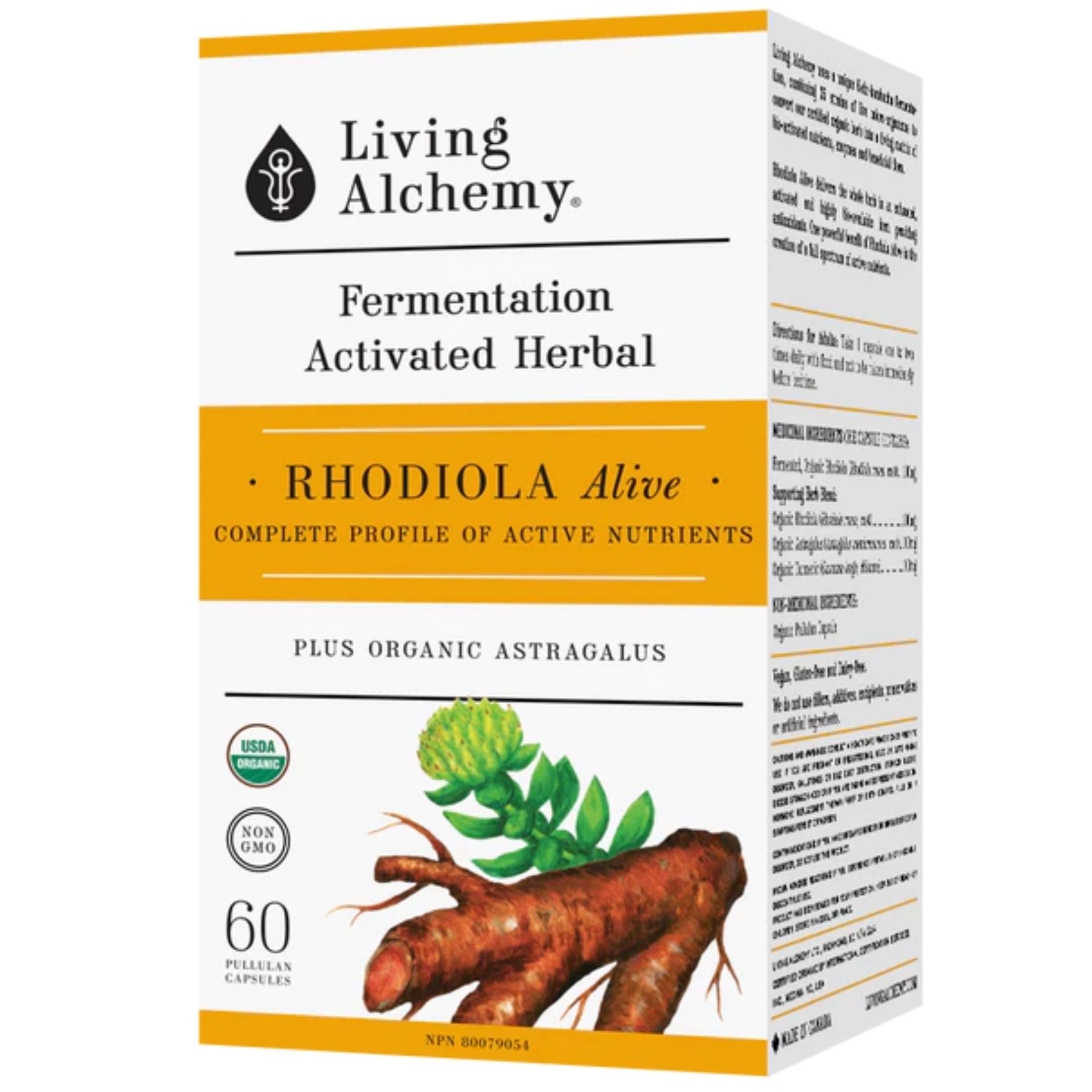 Living Alchemy Rhodiola Alive 60s