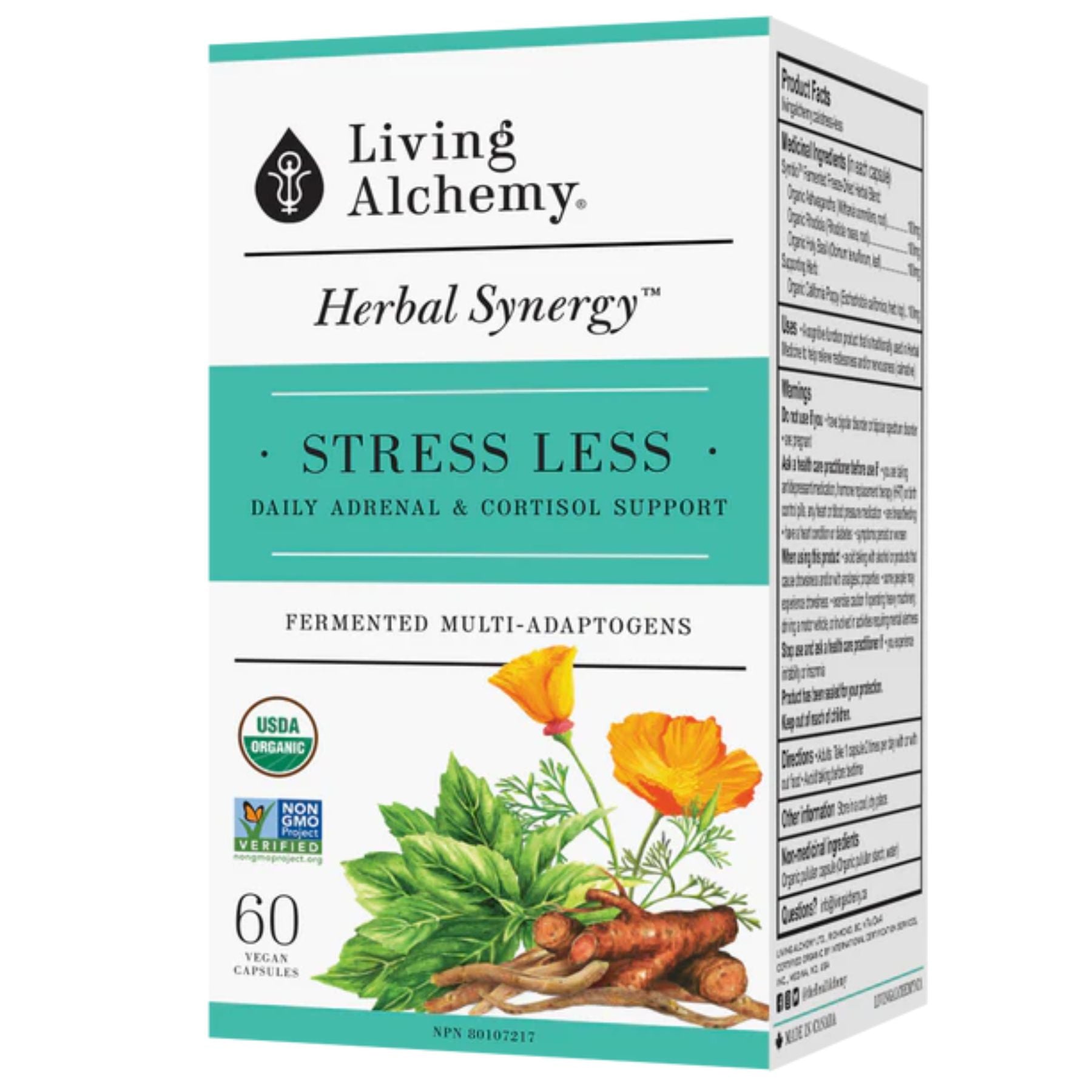 Living Alchemy Stress Less 60s