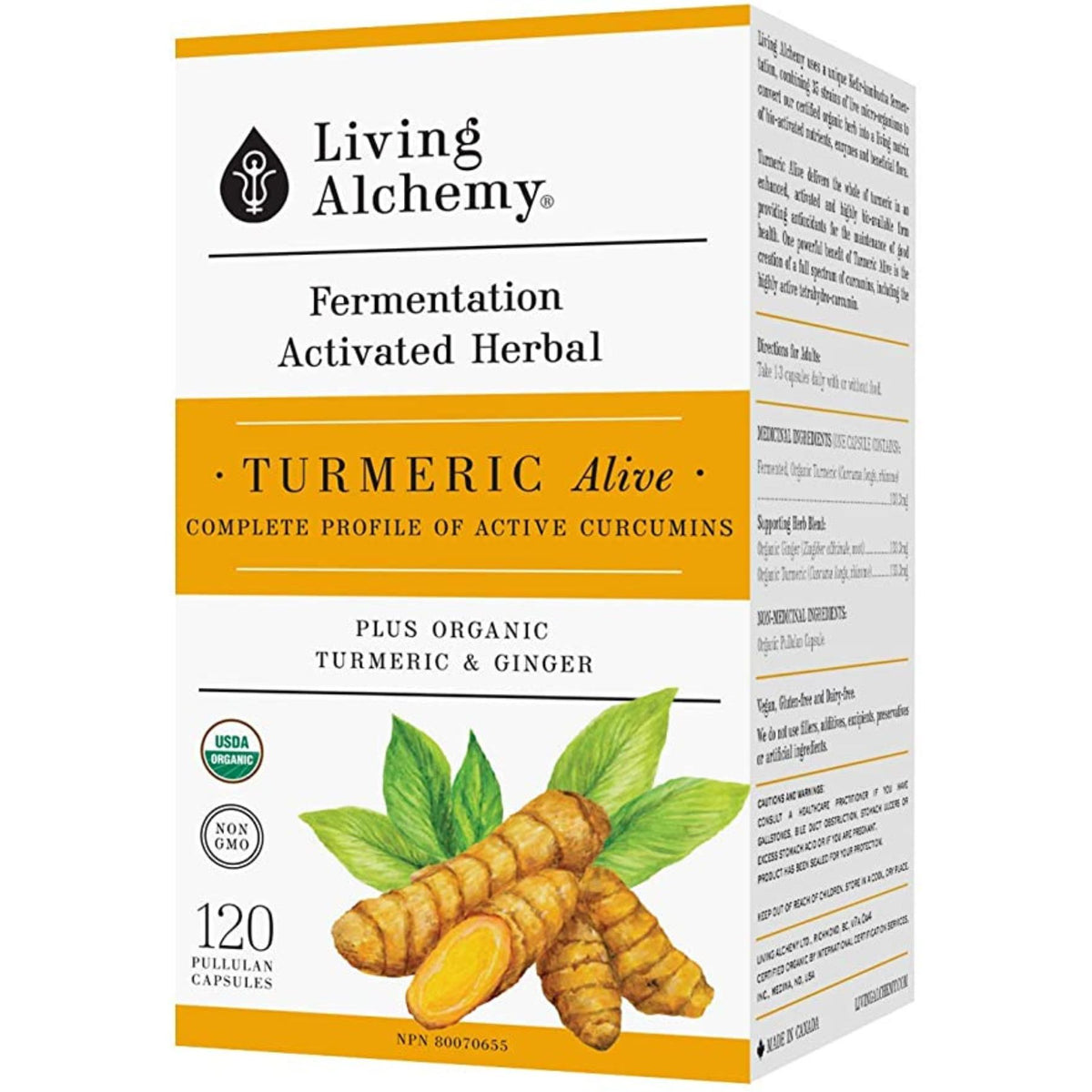Living Alchemy Turmeric Alive 120s