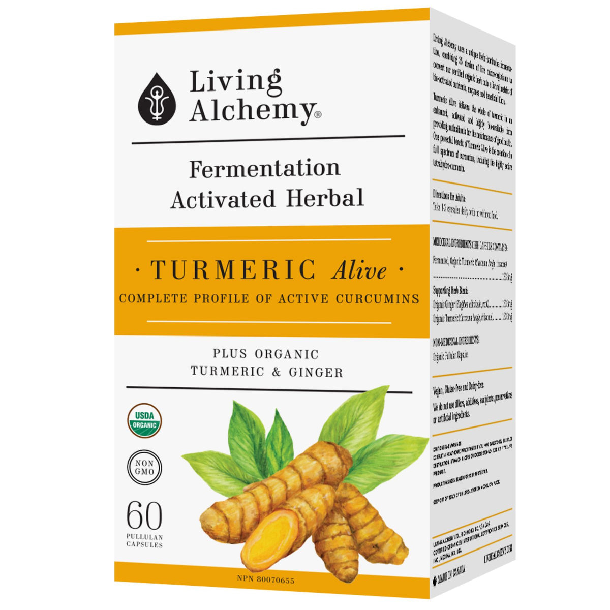 Living Alchemy Turmeric Alive 60s