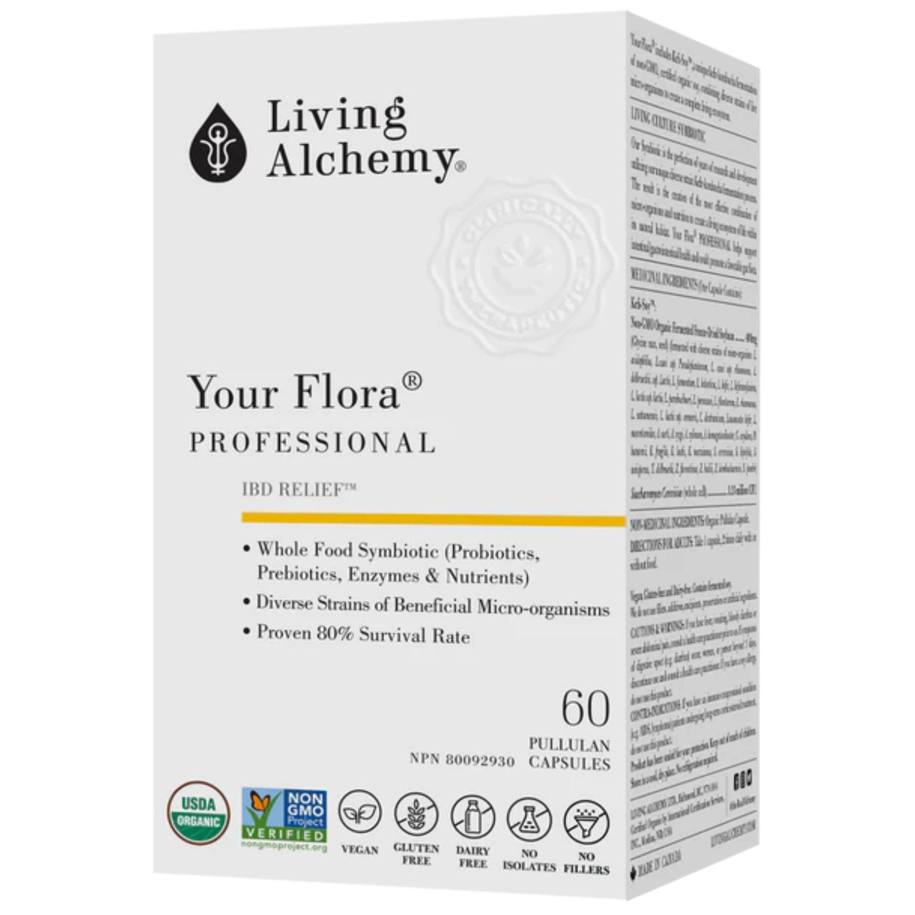 Living Alchemy Your Flora Probiotic Professional 60s