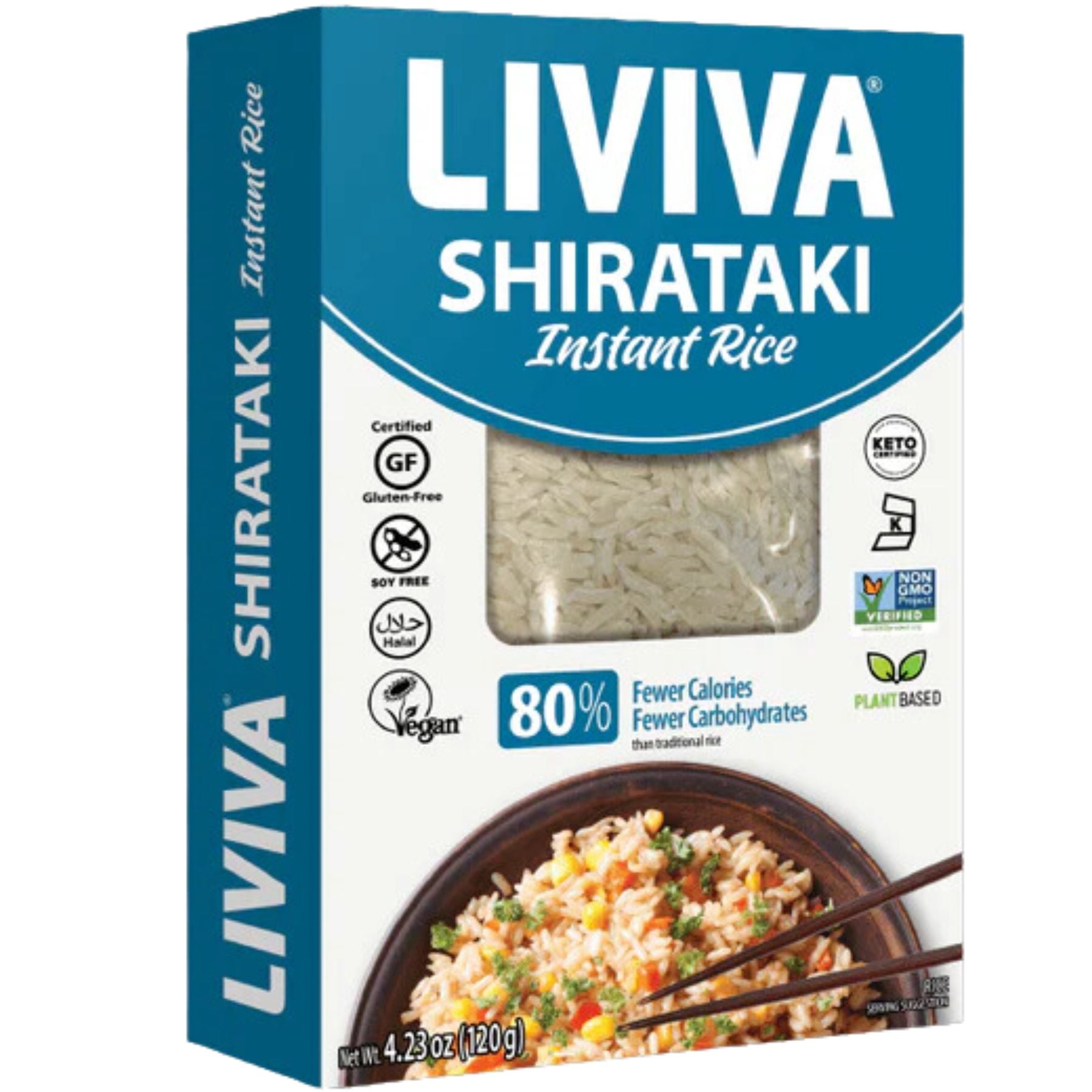 Liviva Dried Shirataki Instant Rice 120g