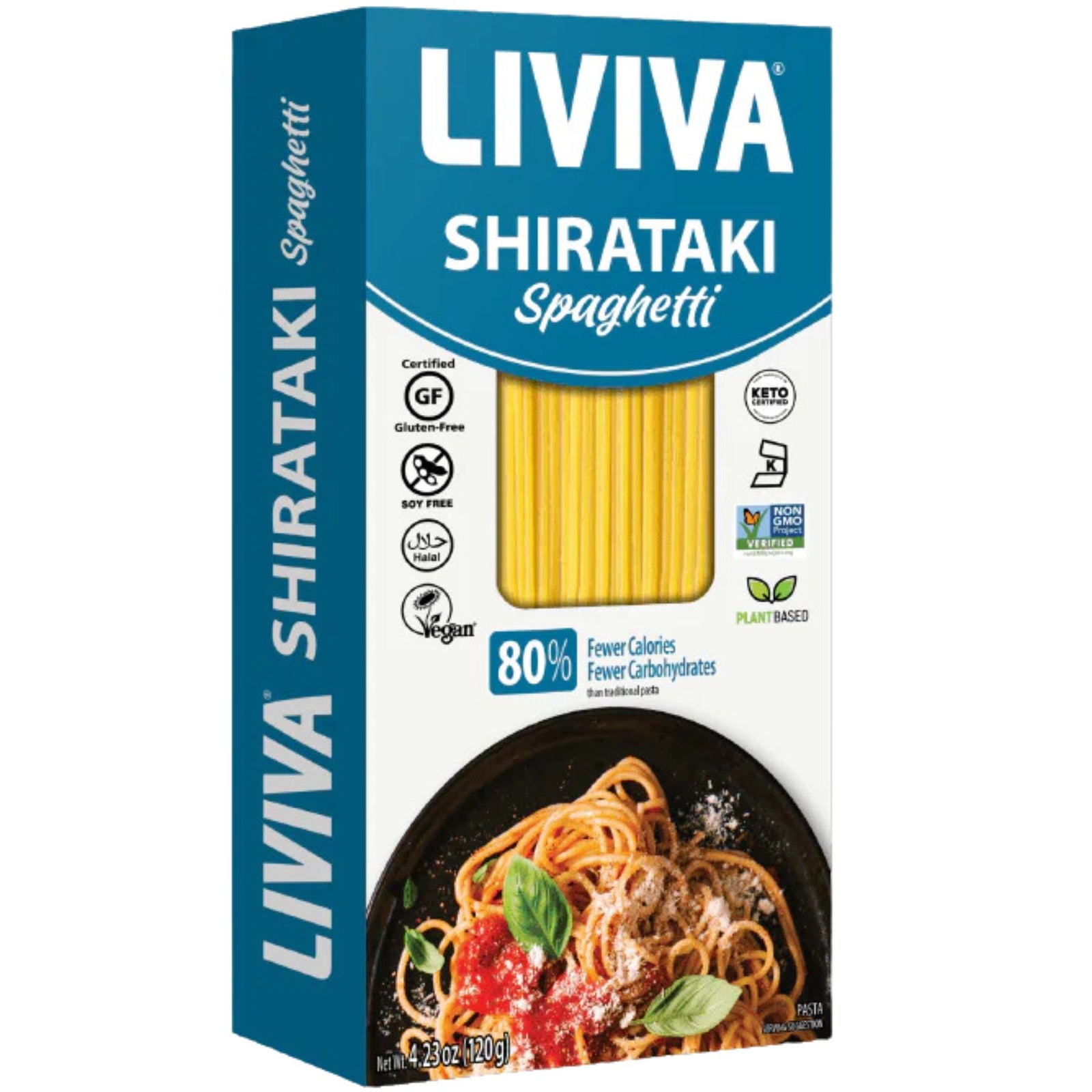 Liviva Dried Shirataki Spaghetti 120g
