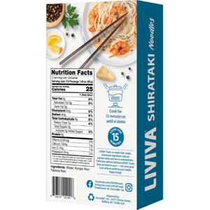 Liviva Dried Shirataki Noodles 120g