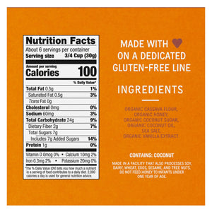 Lovebird Organic Grain-Free Honey O's Cereal 198g