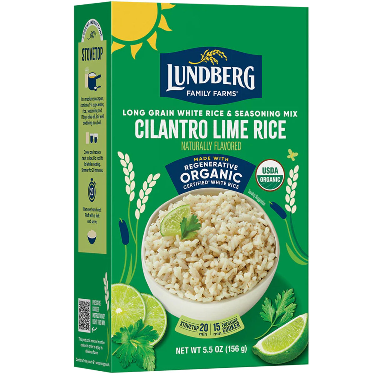 Lundberg Organic Cilantro Lime Rice 156g