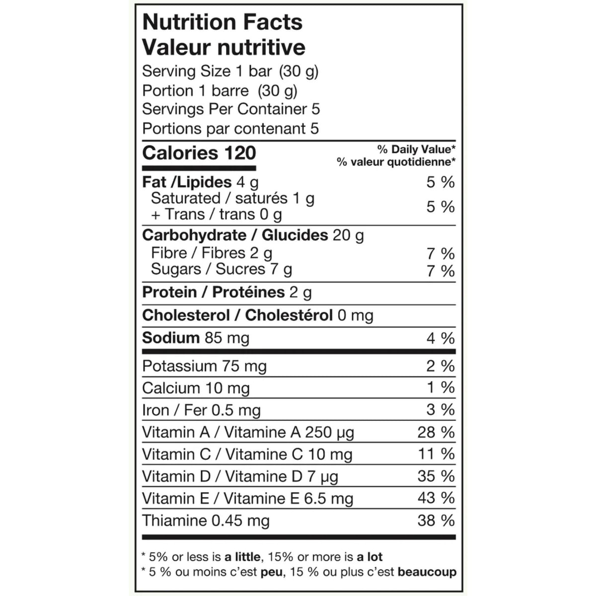 MadeGood Mornings Cinnamon Bun Soft Baked Bars 5x30g