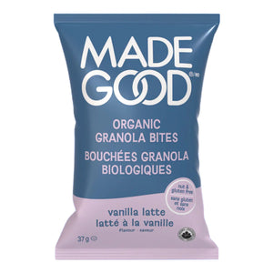 MadeGood Organic Granola Bites Vanilla Latte 5x37g