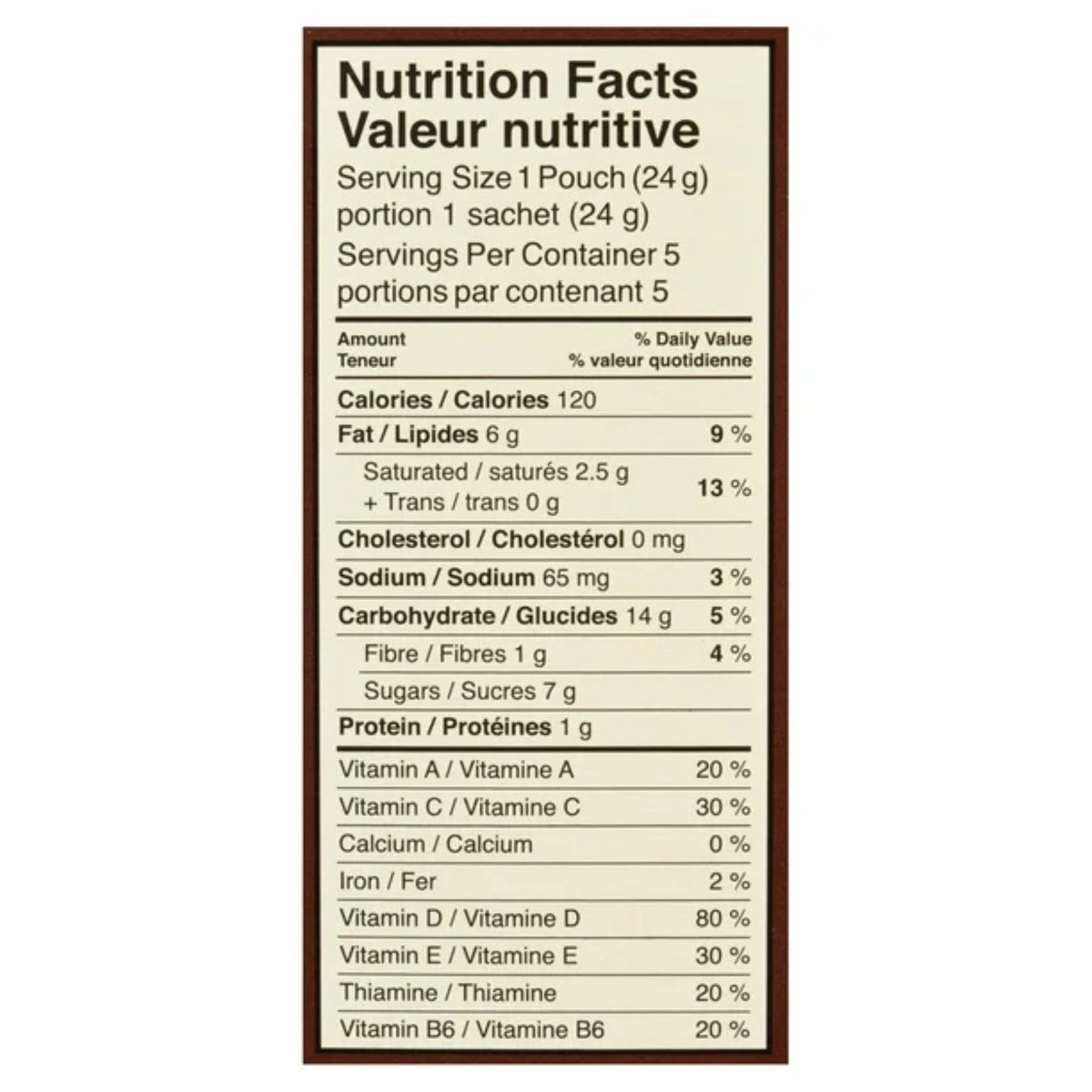 MadeGood Chocolate Banana Soft Baked Mini Cookies 5x24g