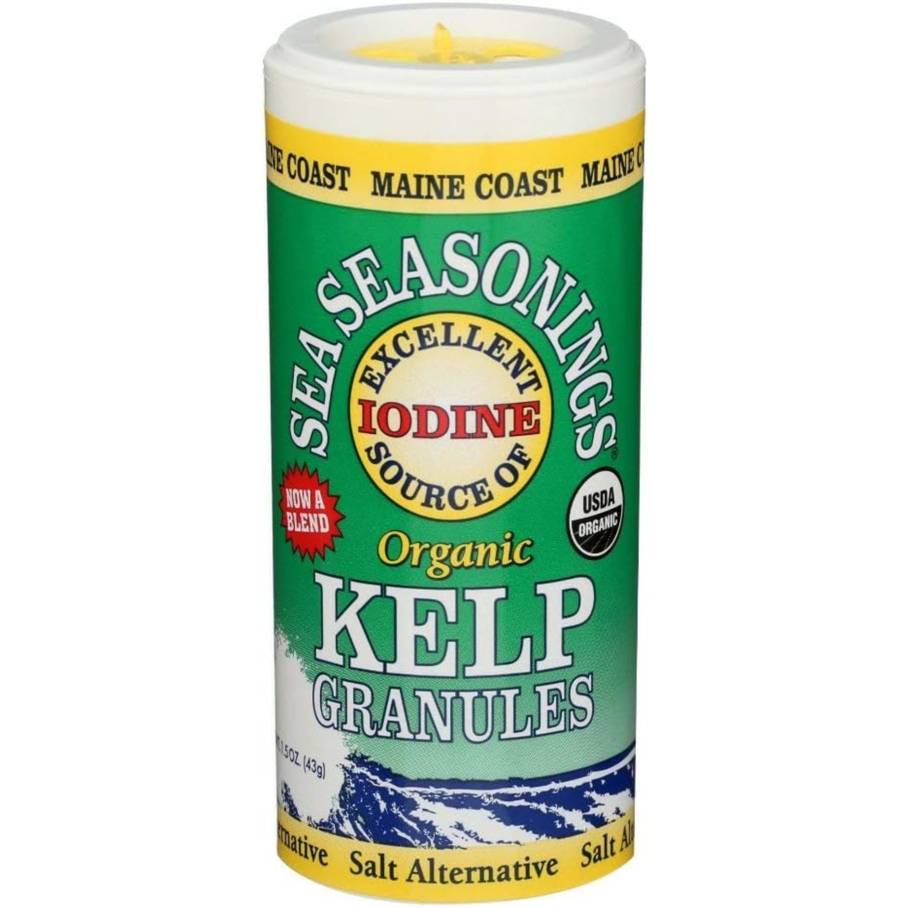 Maine Coast Organic Kelp Granules Seasoning Shaker 43g