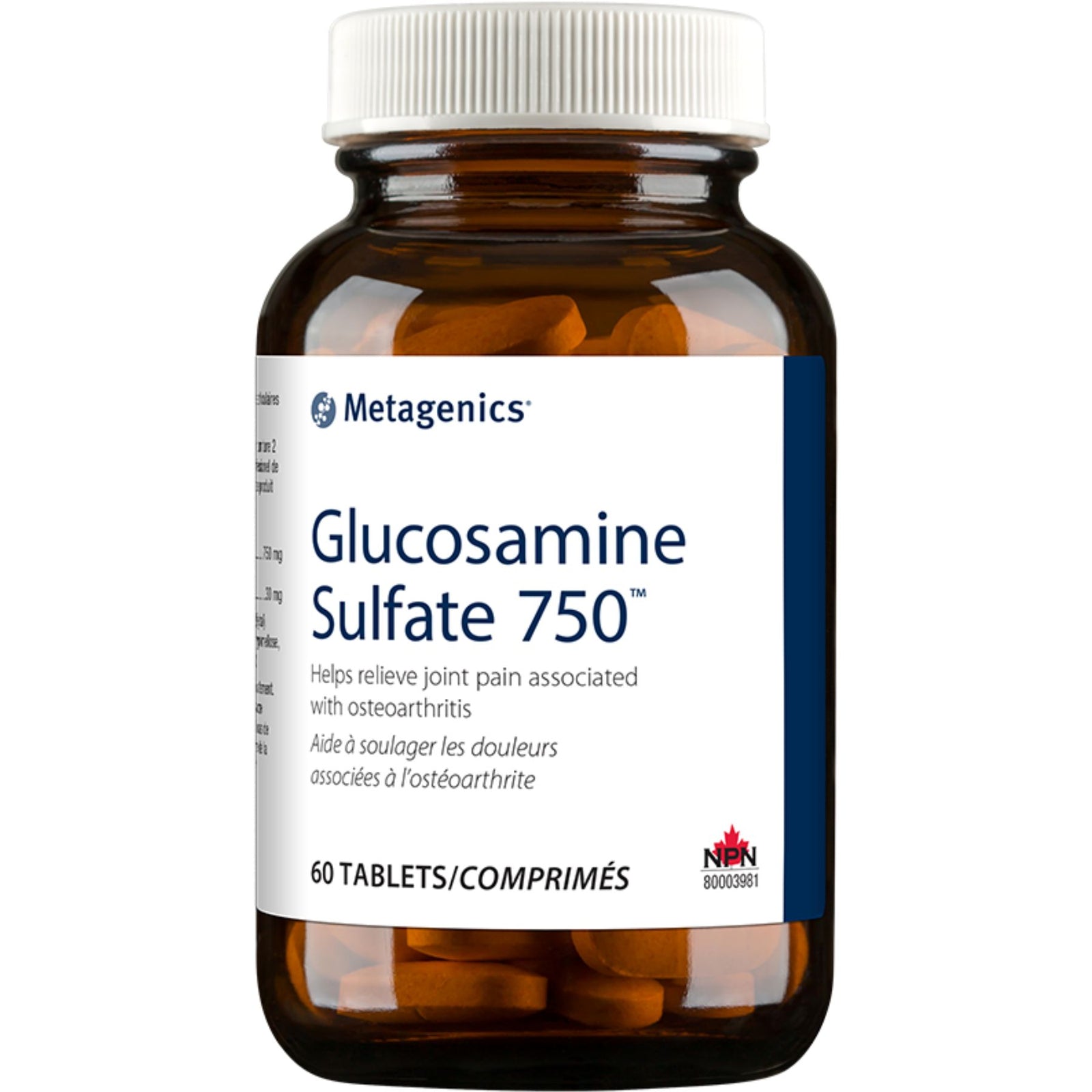Metagenics Glucosamine Sulfate 750 Tablets 60s