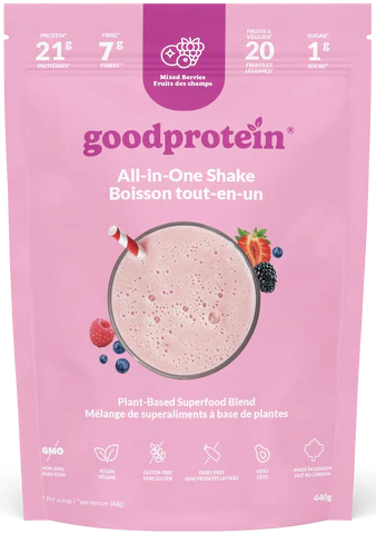 Goodprotein All-in-One Shake Mixed Berries 440g