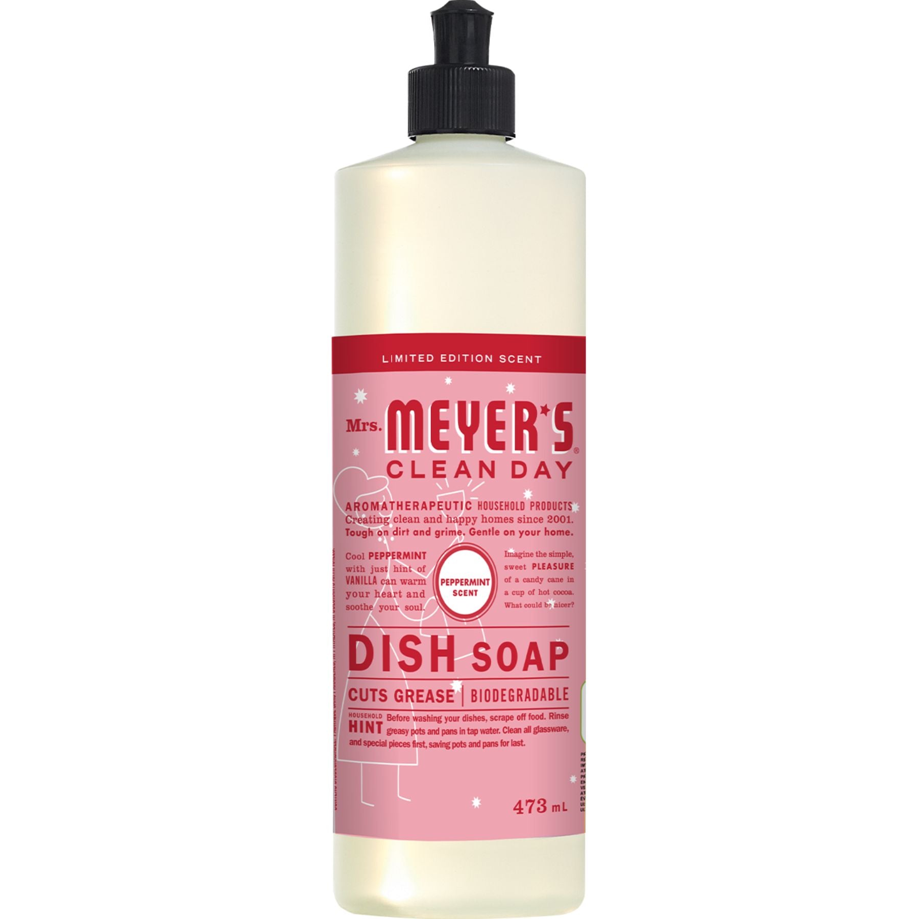 Mrs Meyer's Dish Soap Peppermint 473ml