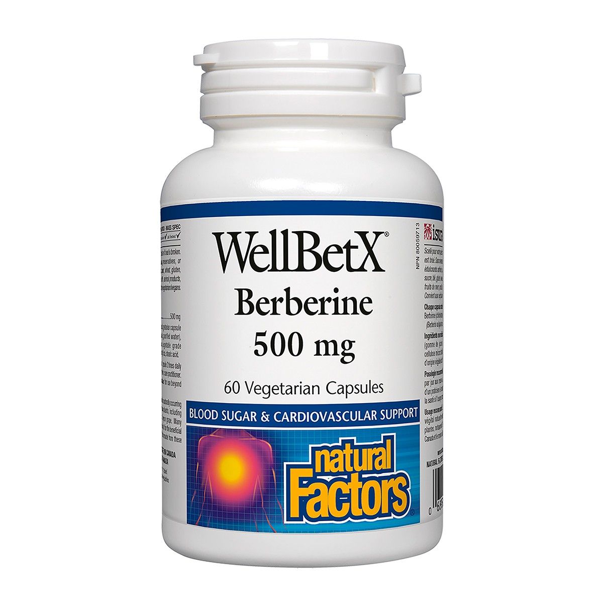 Natural Factors WellBetX Berberine 60s