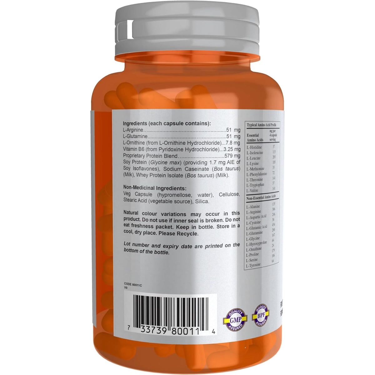 NOW Sports Amino Complex Capsules 120s