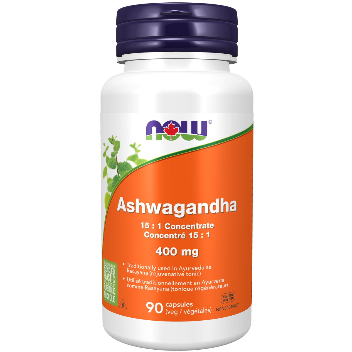NOW Ashwagandha Extract 400mg 90s