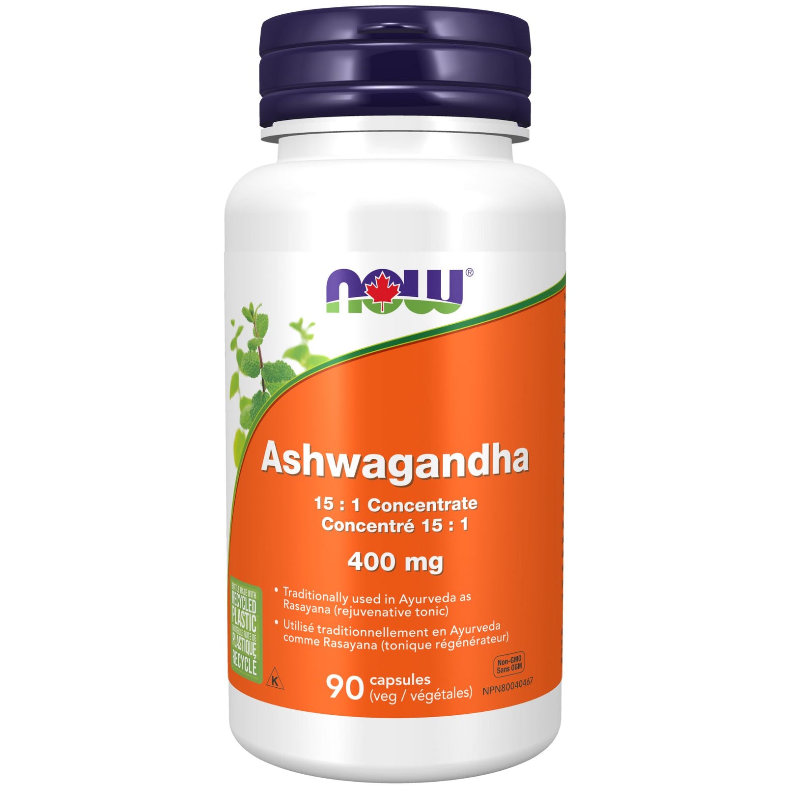 NOW Ashwagandha Extract 400mg 90s