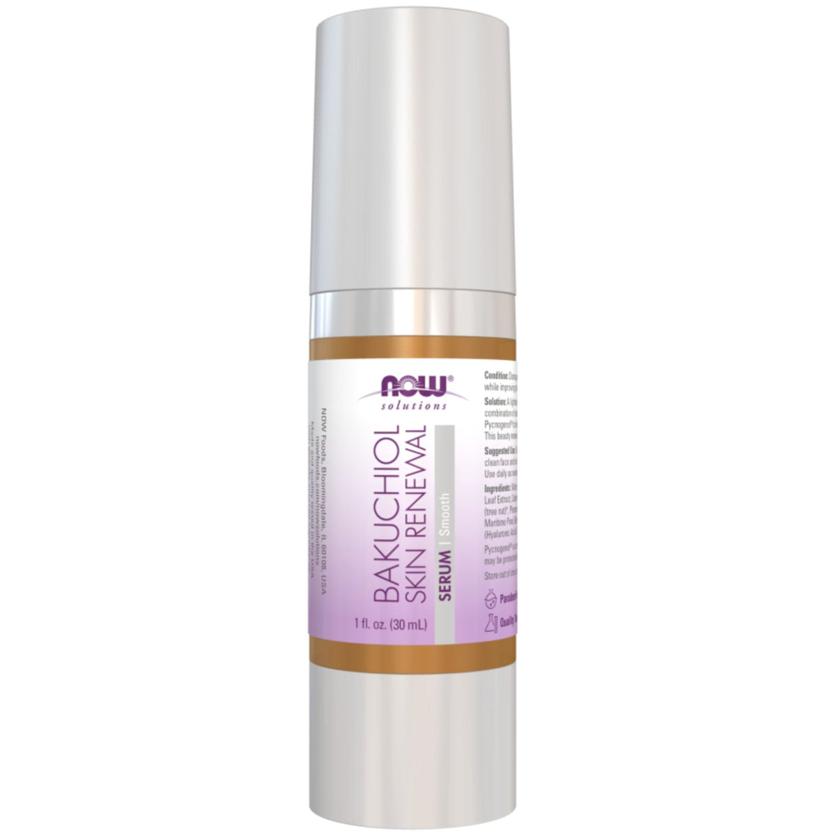 NOW Bakuchiol Skin Renewal Serum 30ml