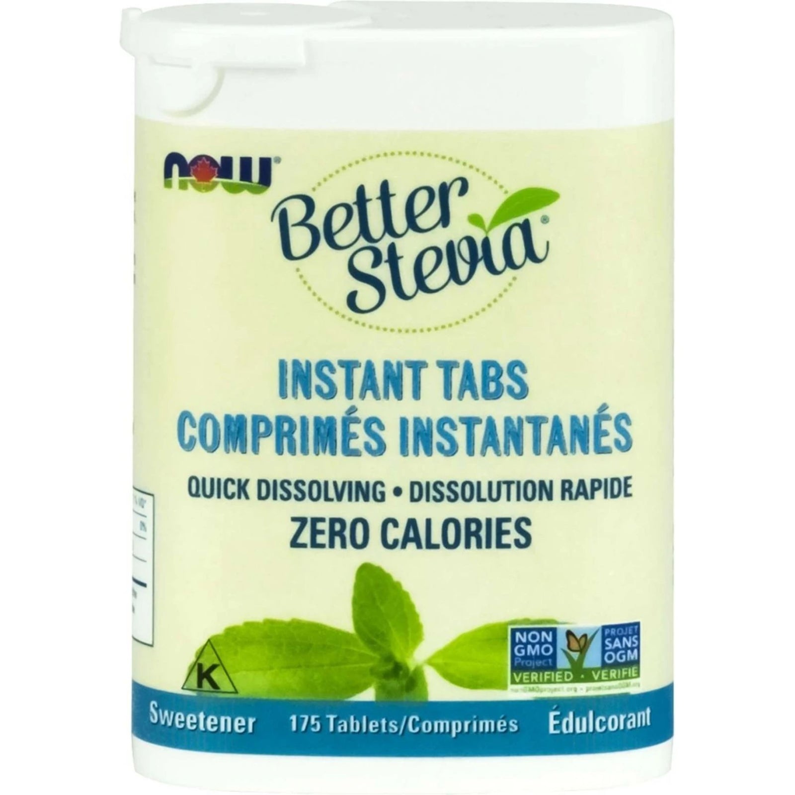 NOW BetterStevia Instant Tabs in Dispenser 175ct