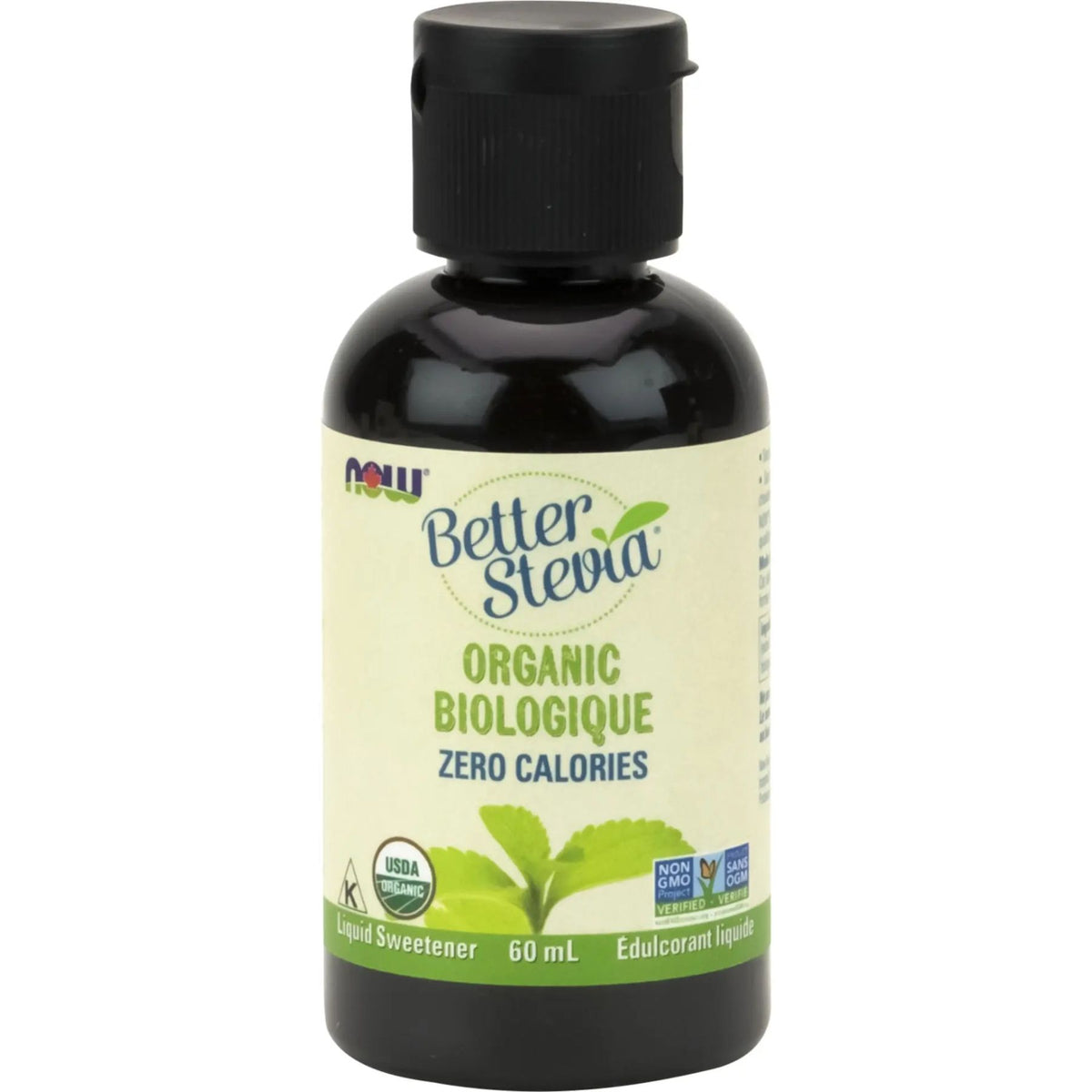 NOW BetterStevia Organic Liquid Sweetener 60mL