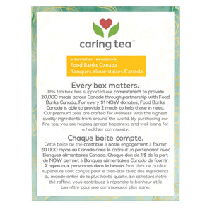 NOW Caring Tea Organic Peppermint 24ct