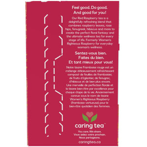 NOW Caring Tea Red Raspberry Tea 24ct