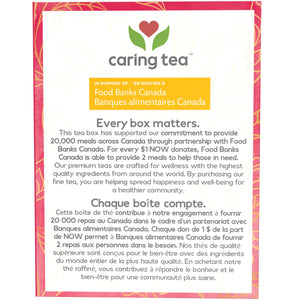 NOW Caring Tea Red Raspberry Tea 24ct