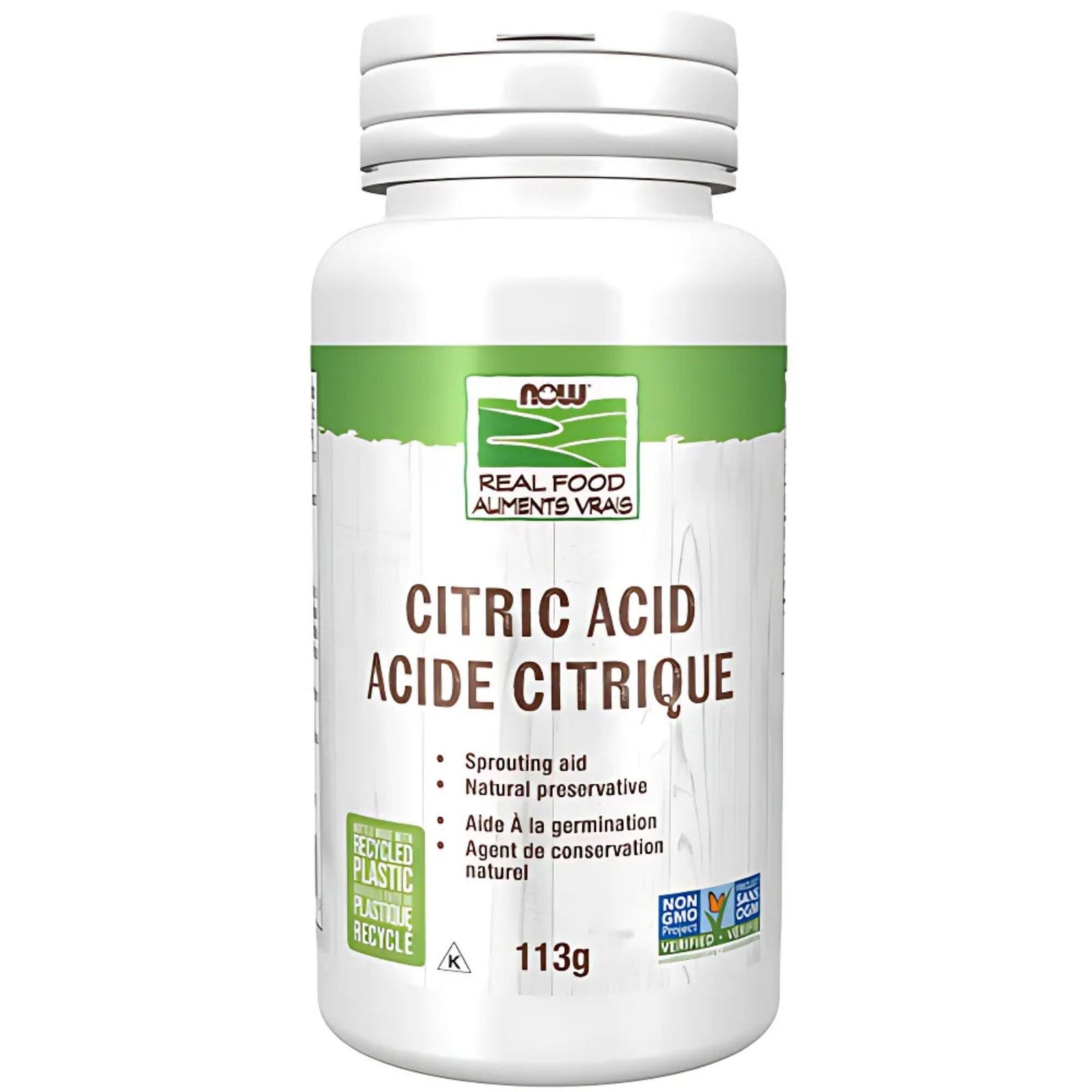 NOW Citric Acid Powder 113g