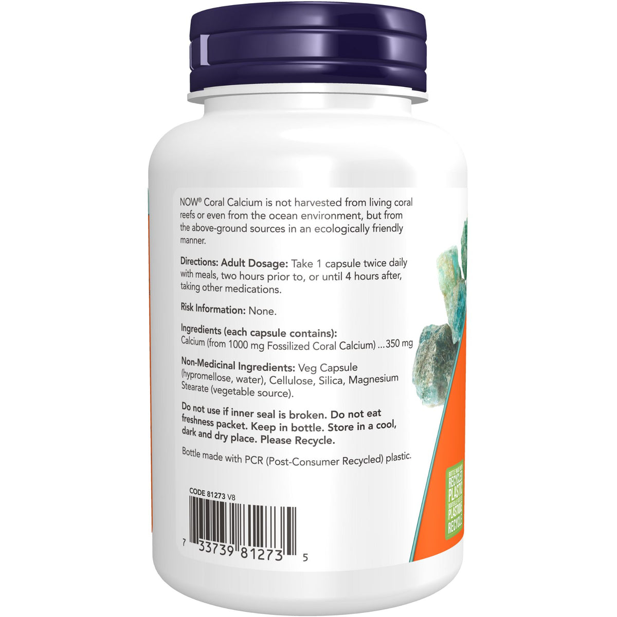 NOW Coral Calcium 1000mg 100s