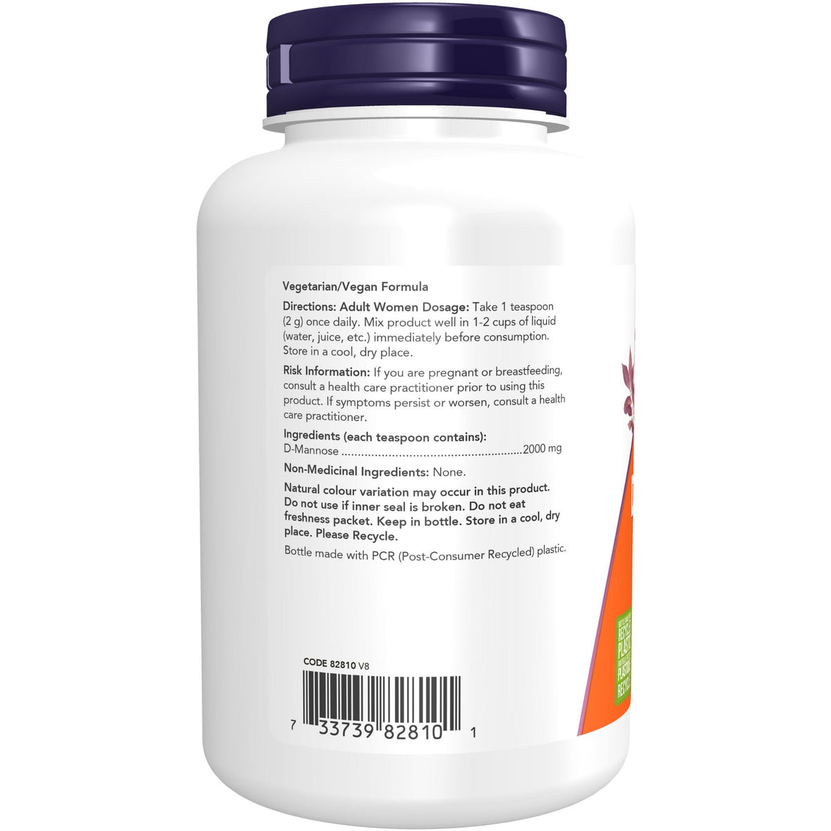 NOW D-Mannose Pure Powder 85g