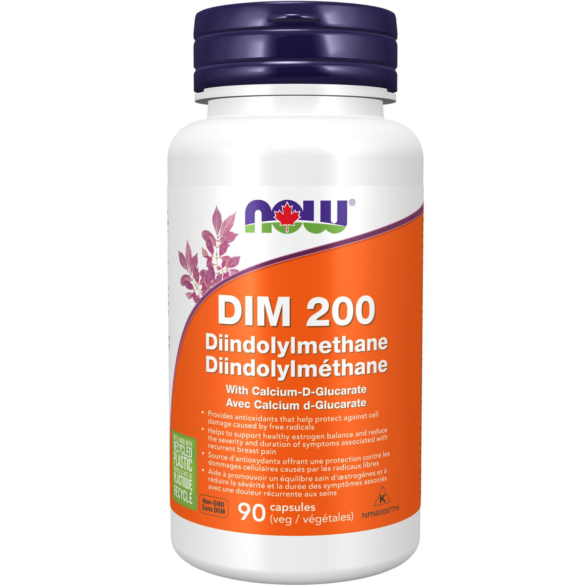 NOW DIM 200mg with Calcium Glucarate 90s
