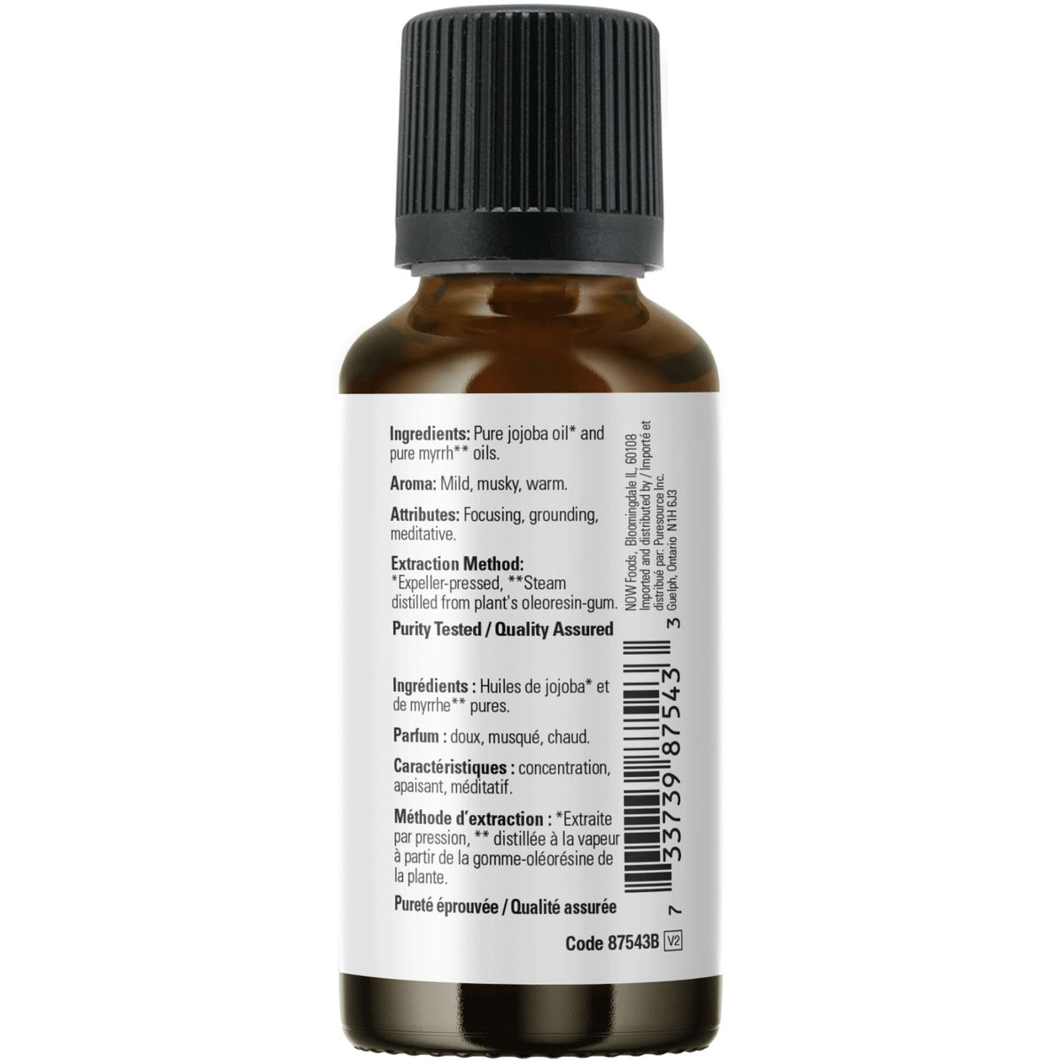 NOW 20% Myrrh Essential Oil Blend 30mL