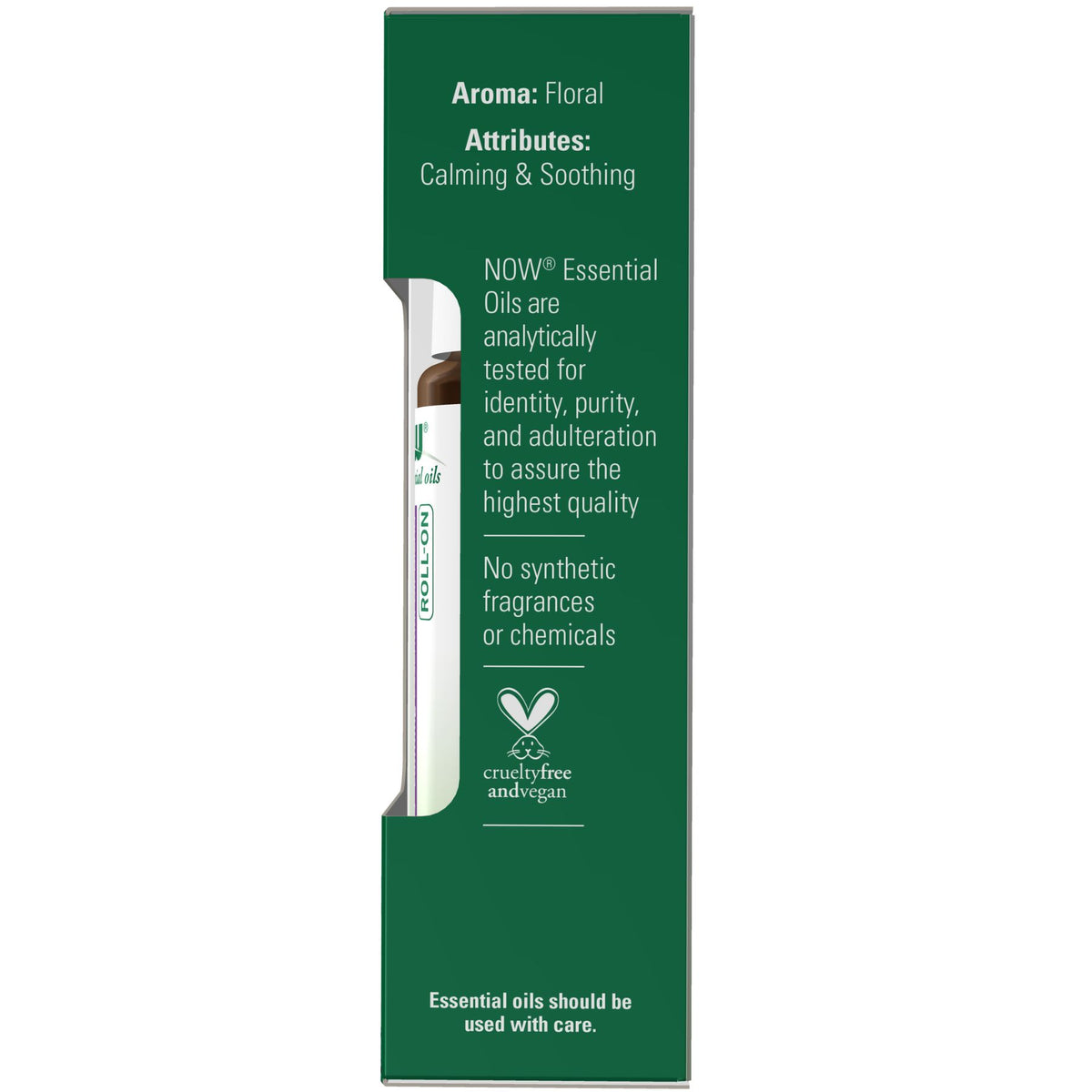 NOW Organic Lavender Essential Oil Roll-On 10mL