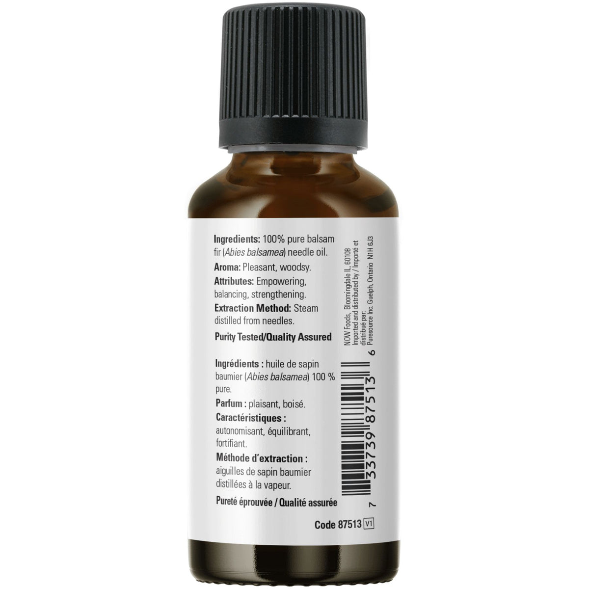 NOW 100% Pure Balsam Fir Needle Essential Oil 30mL