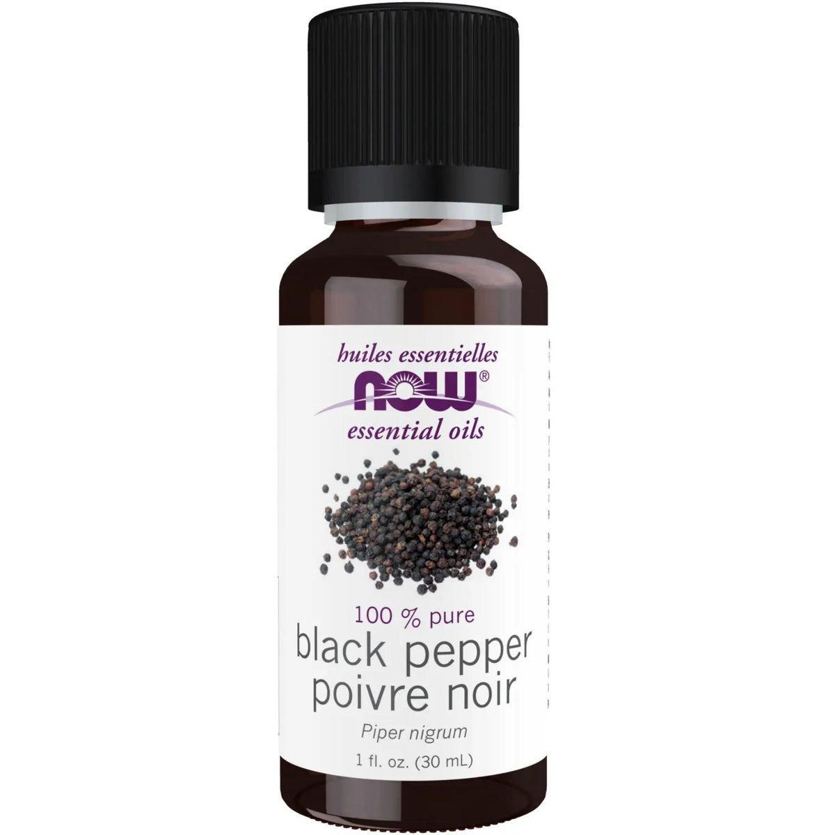 NOW 100% Pure Black Pepper Essential Oil 30mL