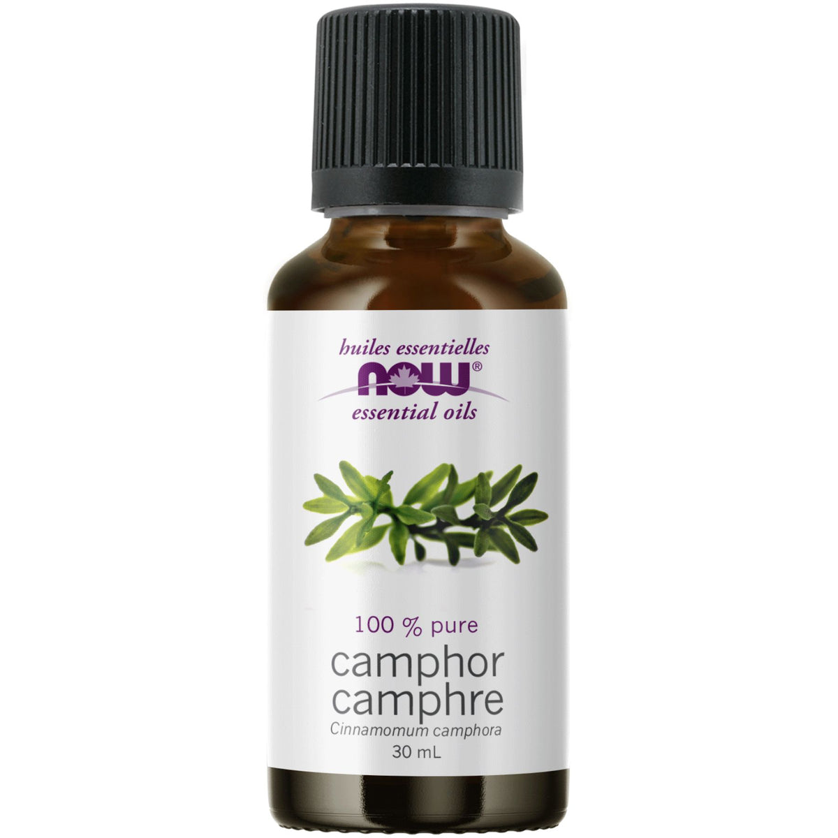 NOW 100% Pure Camphor Essential Oil 30mL