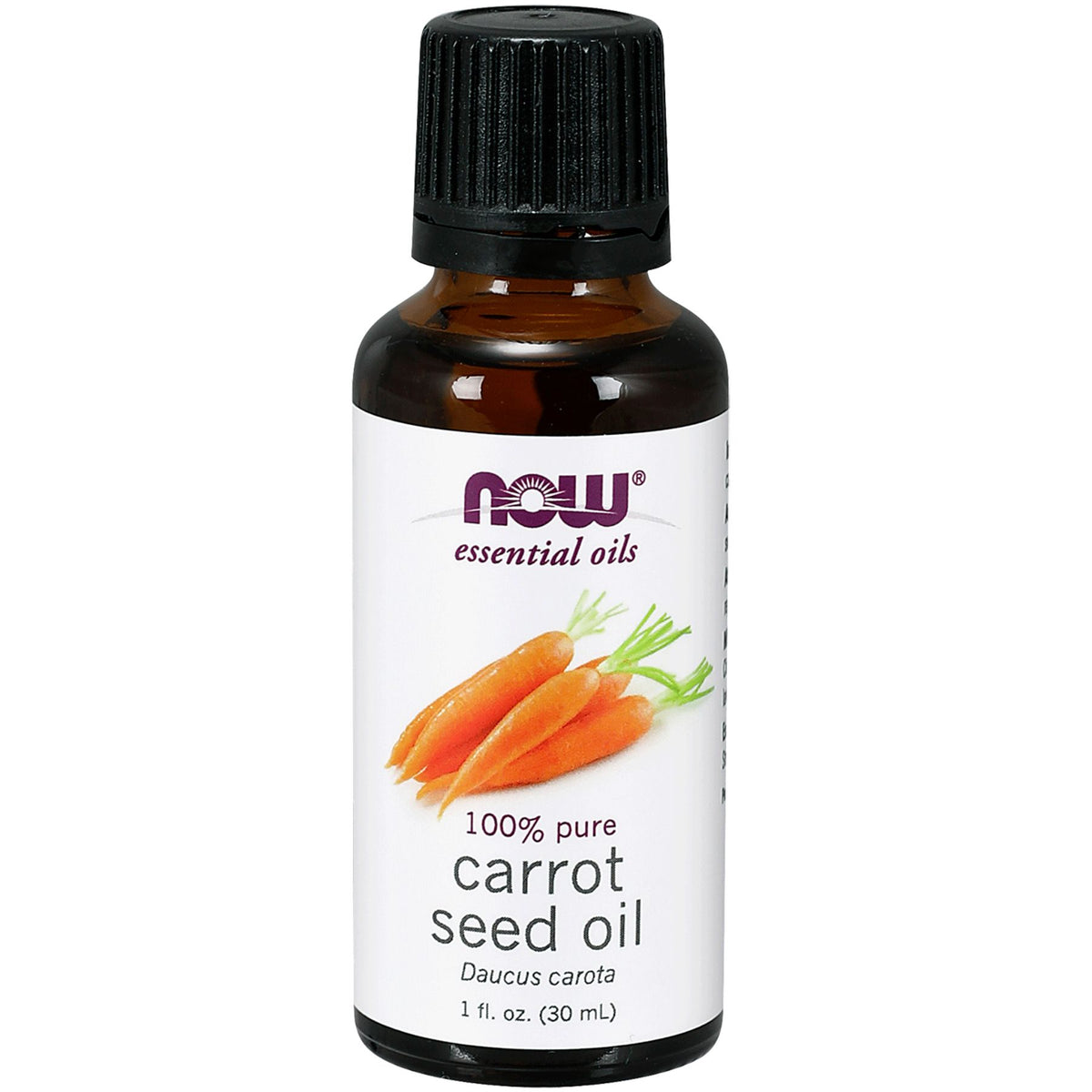 NOW 100% Pure Carrot Seed Essential Oil 30mL