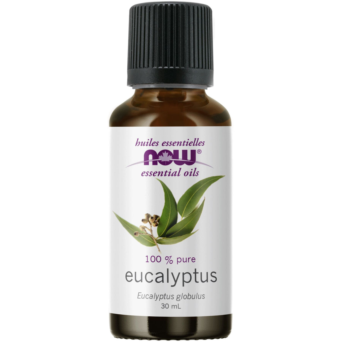 NOW 100% Pure Eucalyptus Essential Oil 30mL