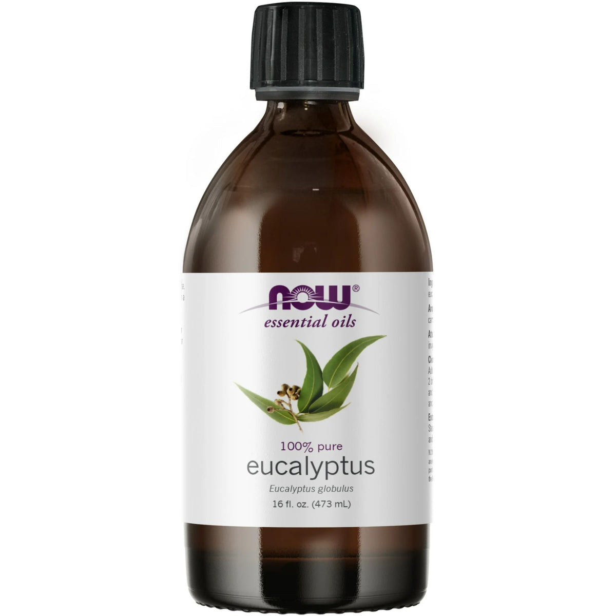NOW 100% Pure Eucalyptus Essential Oil 473mL