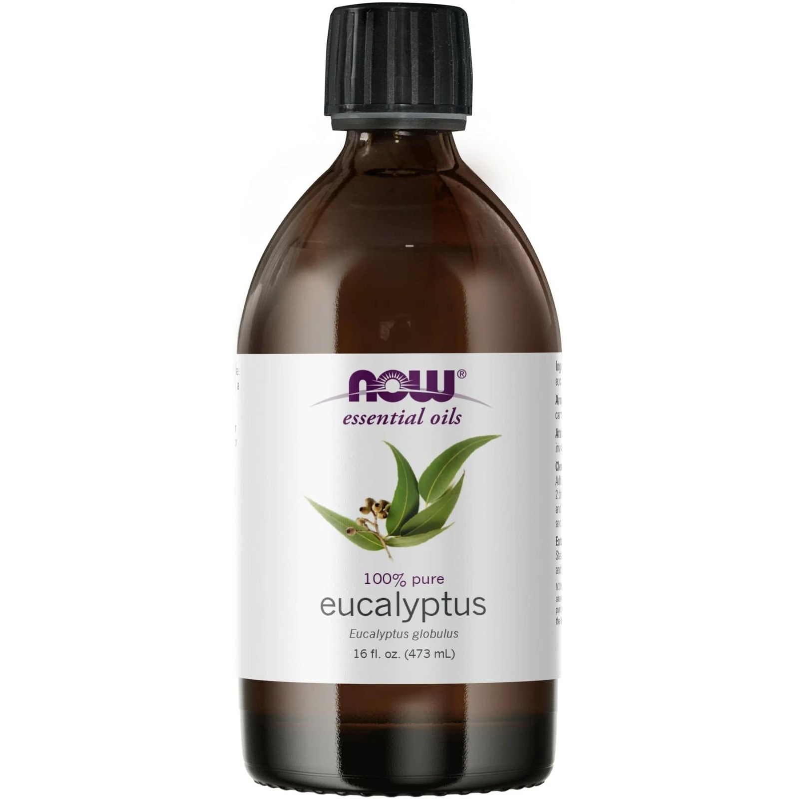 NOW 100% Pure Eucalyptus Essential Oil 473mL