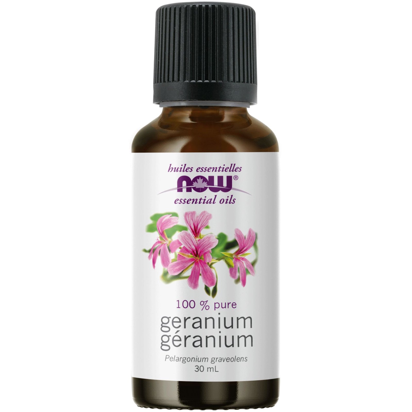 NOW 100% Pure Geranium Essential Oil 30mL