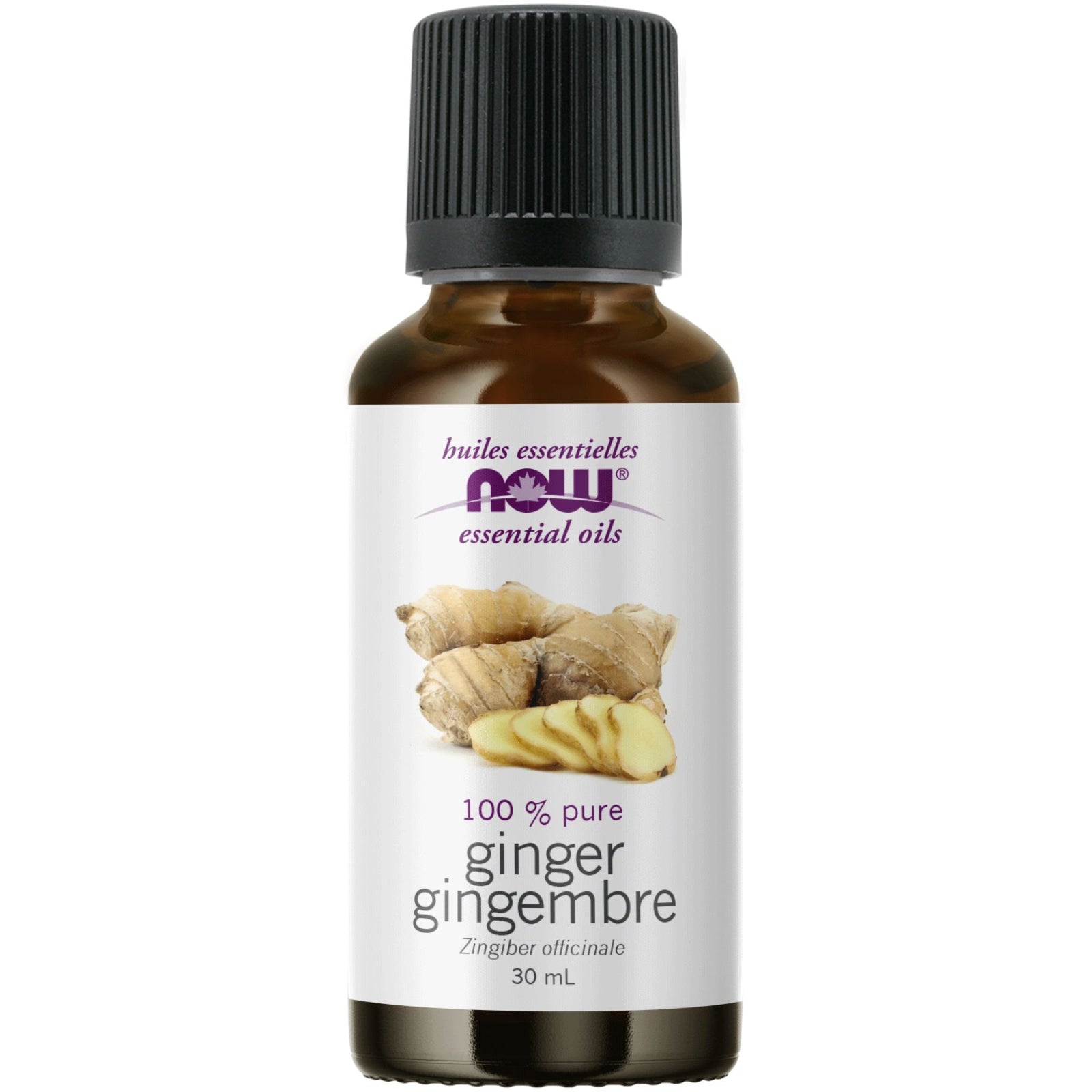 NOW 100% Pure Ginger Essential Oil 30mL