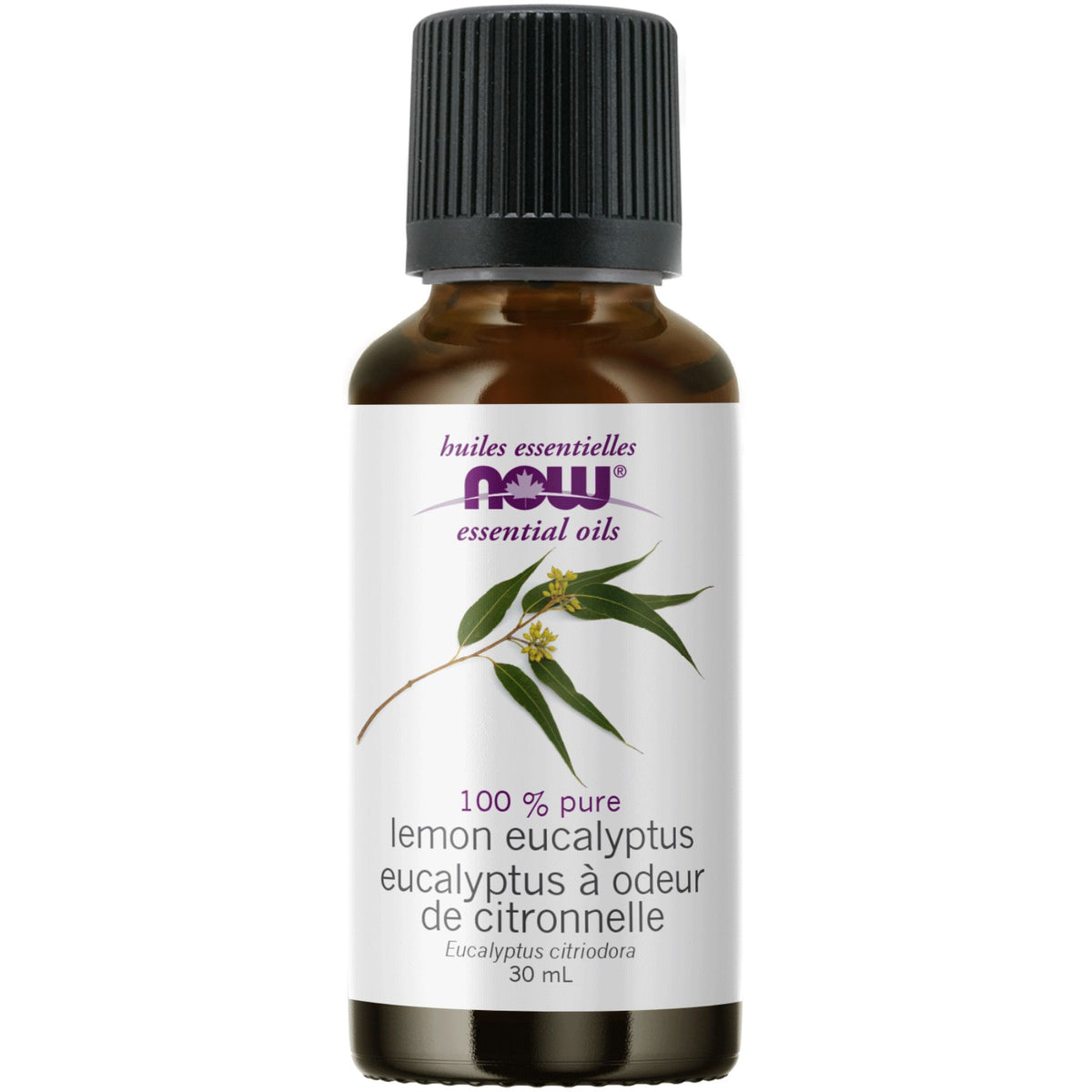 NOW 100% Pure Lemon Eucalyptus Oil 30mL
