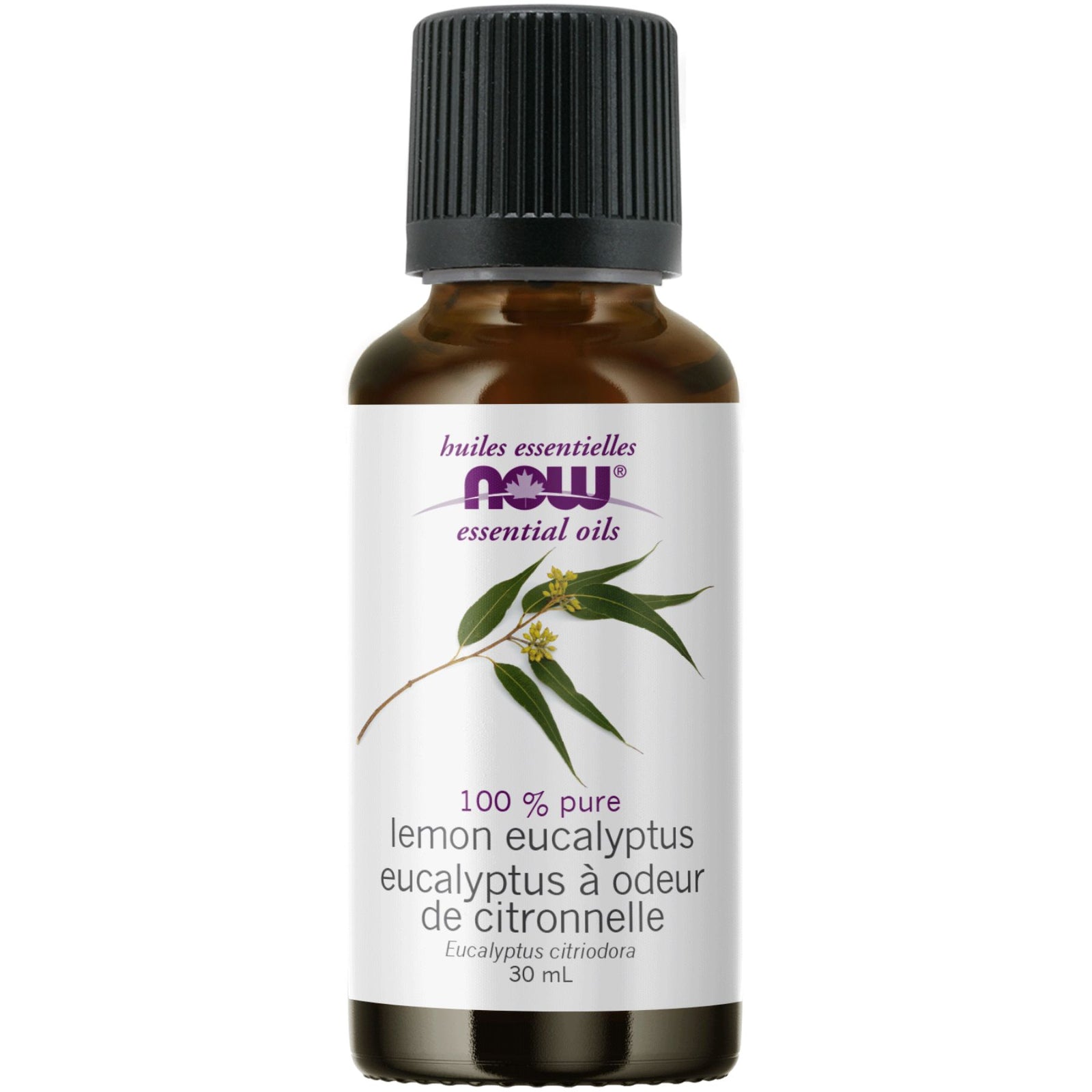 NOW 100% Pure Lemon Eucalyptus Oil 30mL