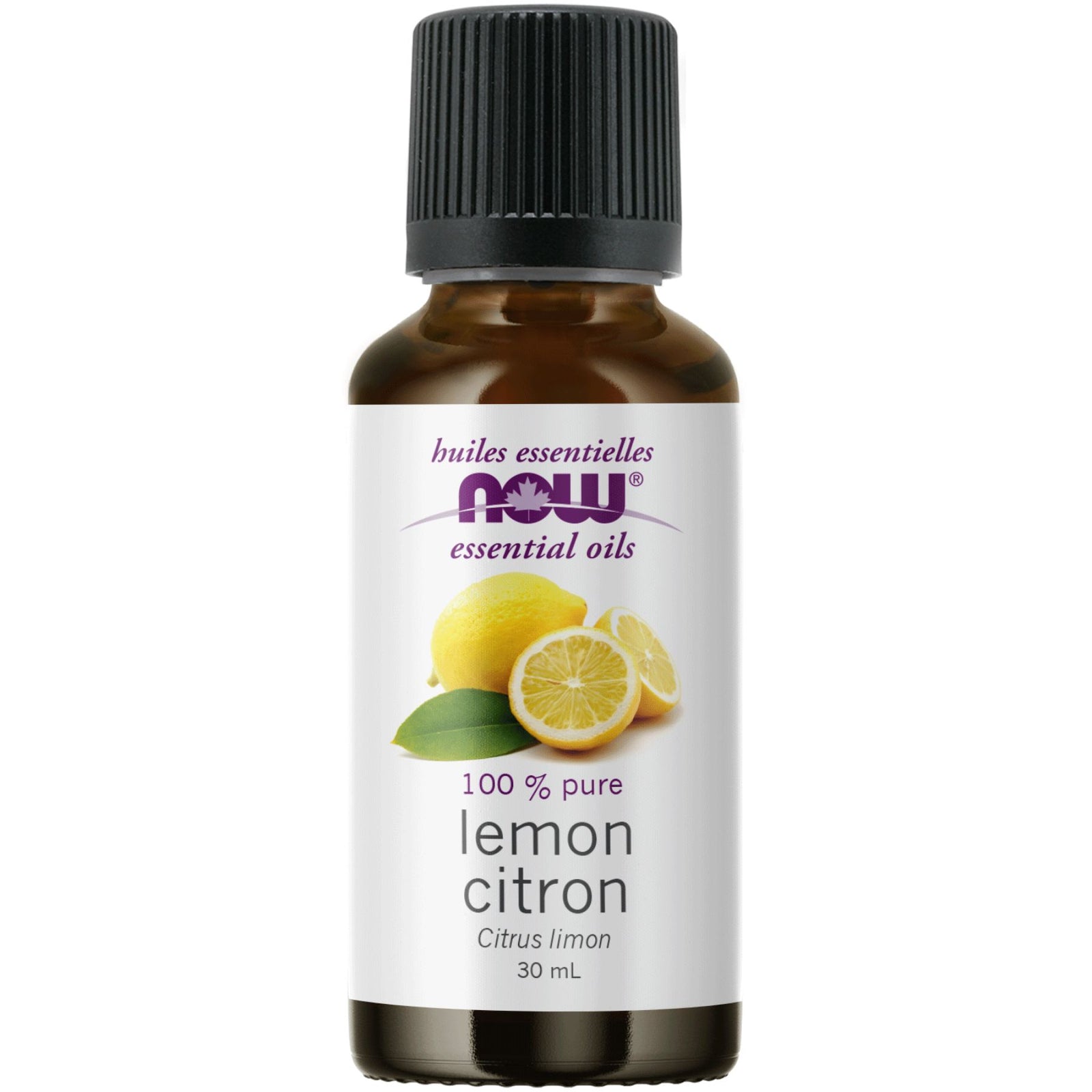 NOW 100% Pure Lemon Essential Oil 30mL
