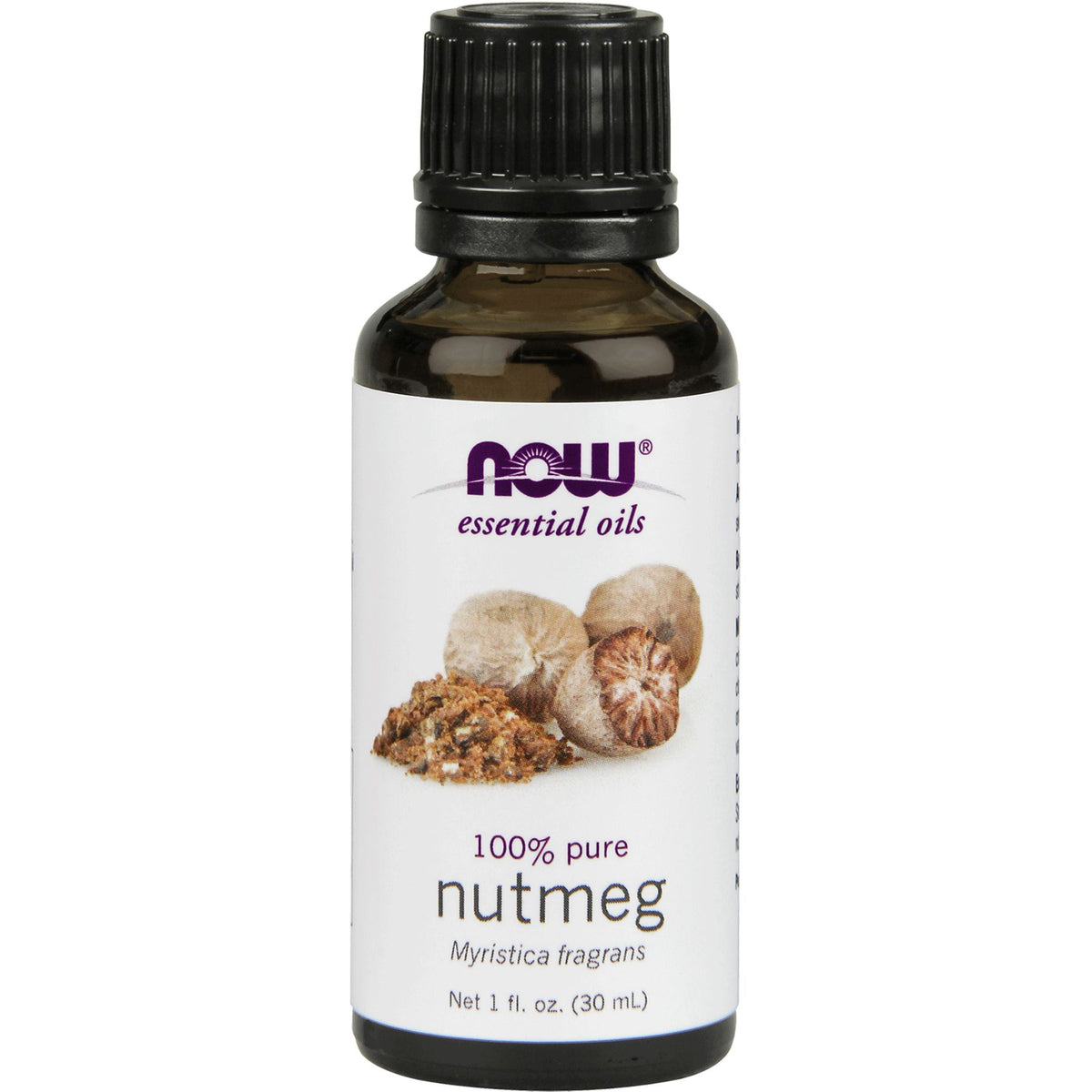 NOW 100% Pure Nutmeg Essential Oil 30mL